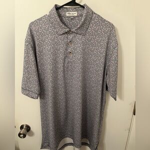 Peter Millar Men's multi color pattern Polo